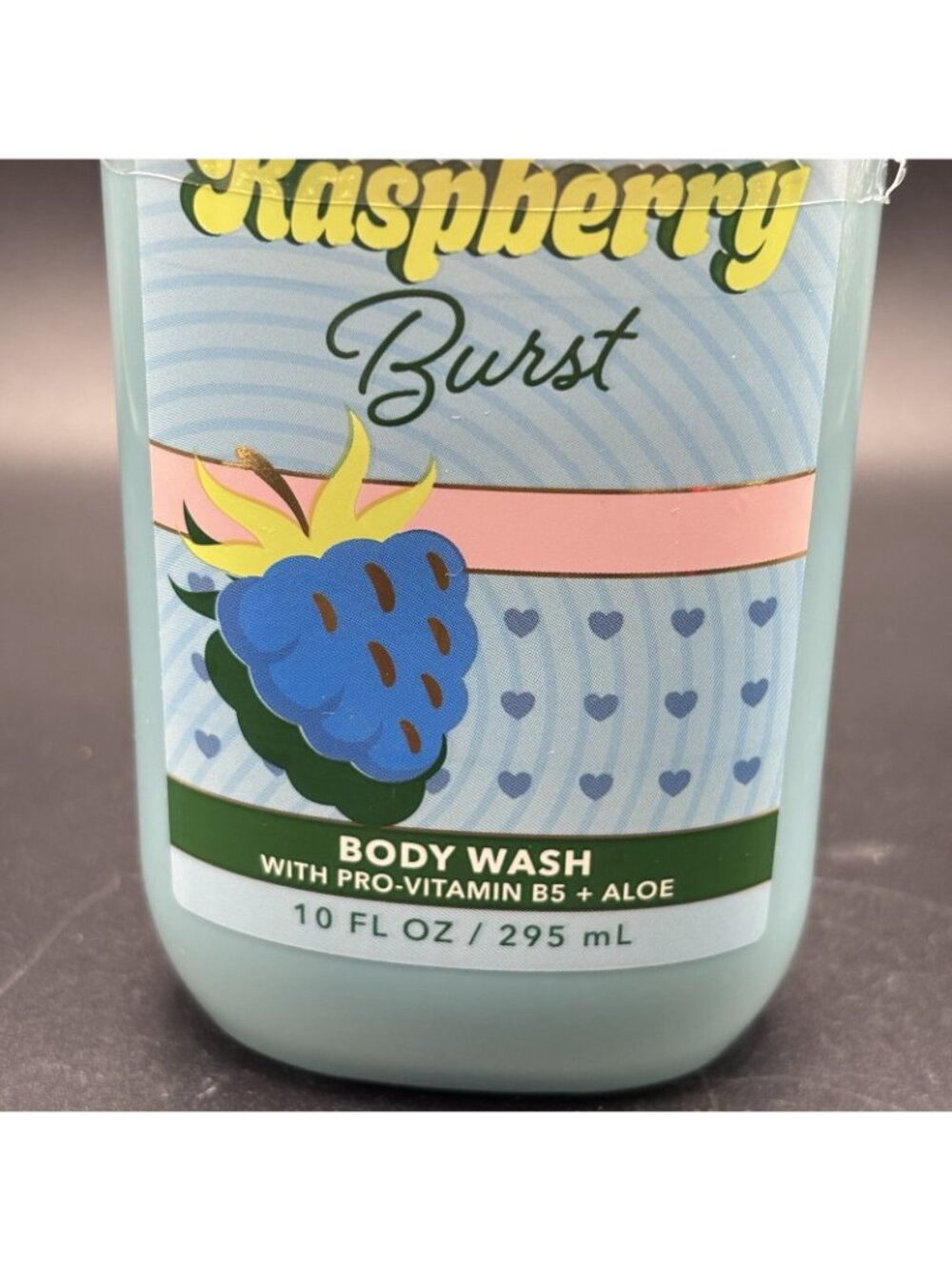 Bath & Body Works Blue Raspberry Burst Shower Gel Body Wash 10 oz Fruity Candy - Picture 2 of 14